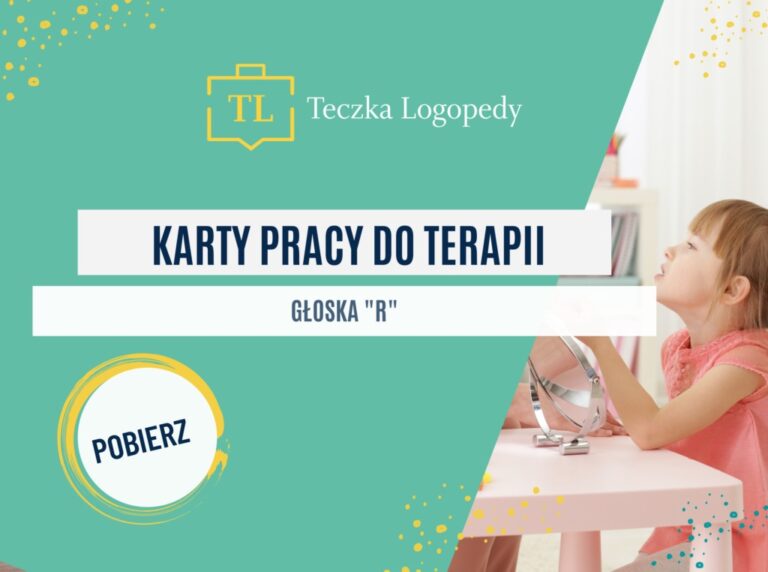 Karty Pracy Do Terapii Głoski R – *Bezpłatne Materiały* – Teczka ...