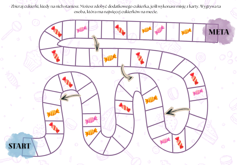 Słodka gramatyka - gra planszowa - obrazek 2